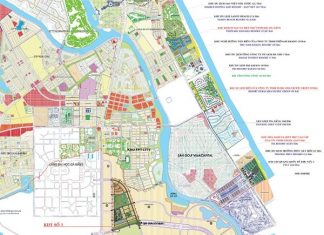 Sơ đồ quy hoạch dự án Đô thị Đại học Đà Nẵng và các dự án lân cận